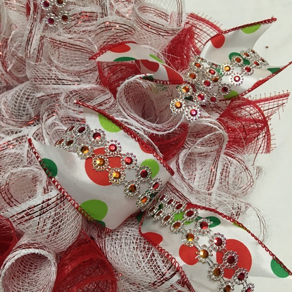 Polka Dots wreath - Picture 3 of 4